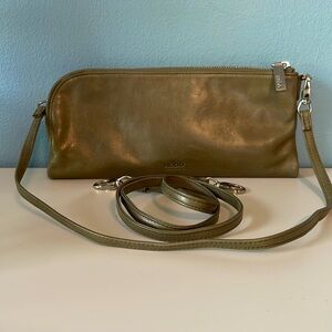 Authentic HOBO leather clutch/ crossbody